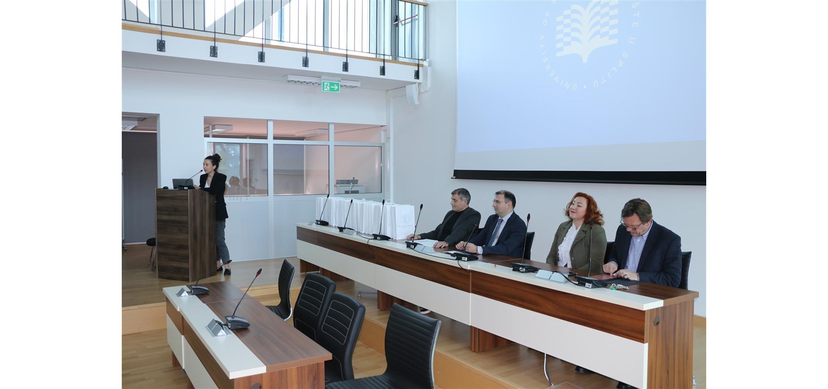 Science Festival program presented to the principals of secondary schools in Split-Dalmatia County