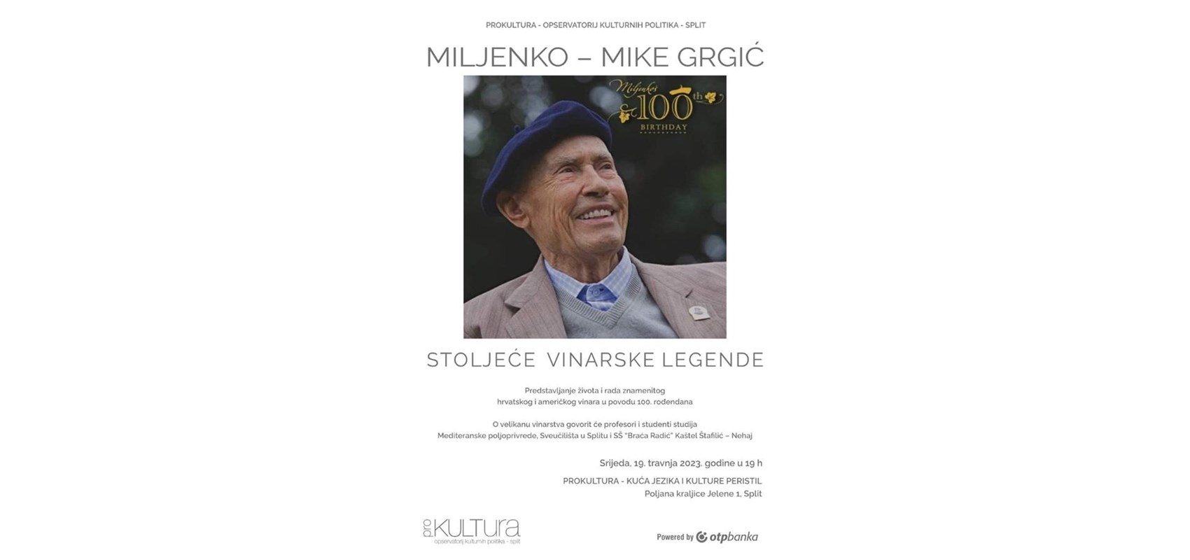 Legend of winemaking turns one century