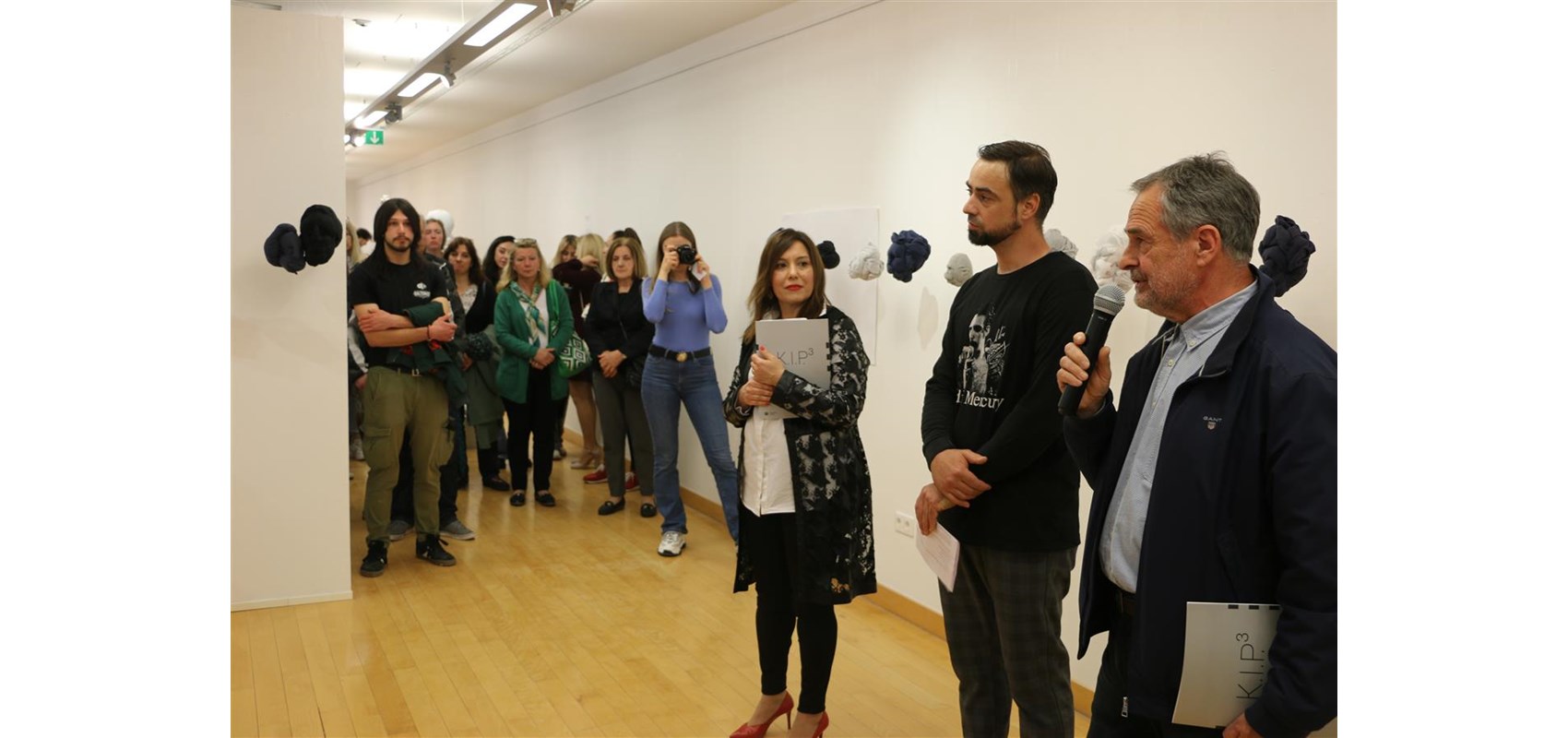 Exhibition of works by students of the UMAS’ Sculpture Department, K.I.P.3, inaugurated at University Gallery, the heart of Campus