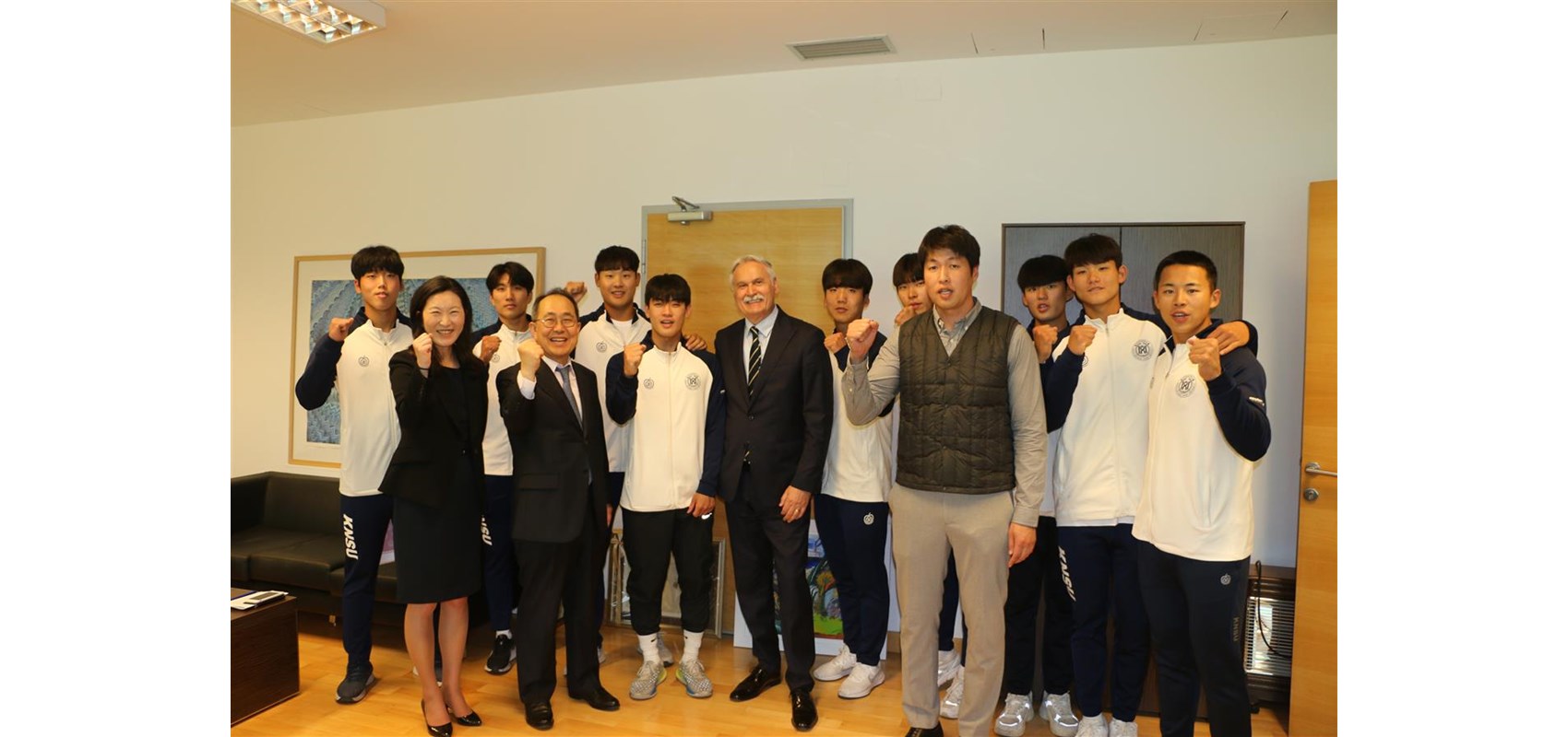 Veleposlanik Republike Koreje i veslači Korean National Sports University u posjetu Sveučilištu u Splitu
