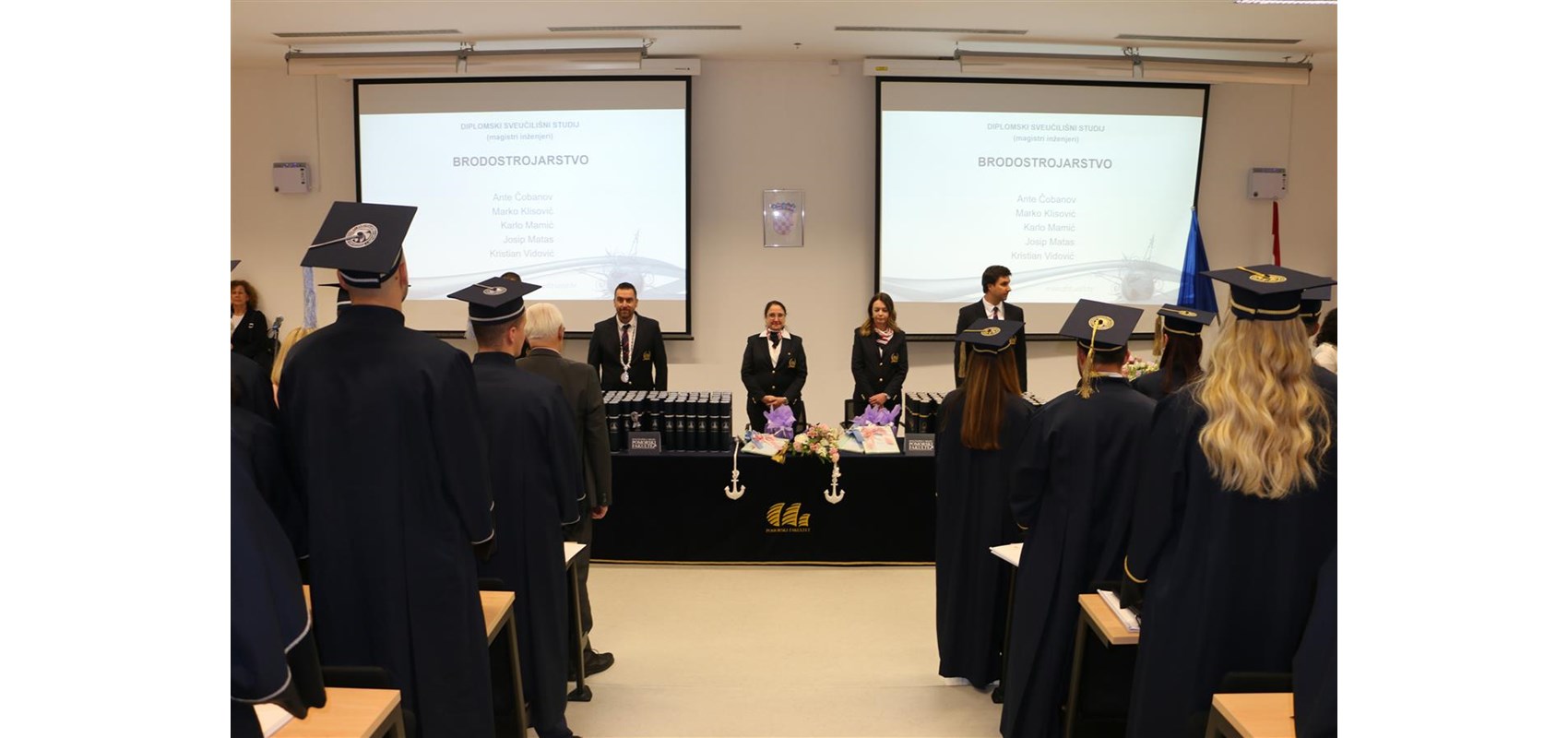 Održana svečana promocija 215 sveučilišnih prvostupnika inženjera i magistara inženjera Pomorskog fakulteta