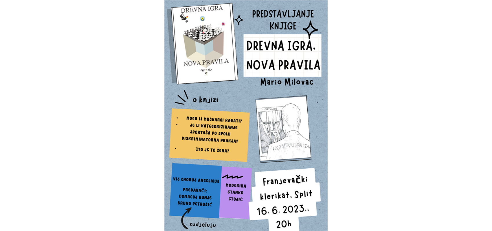Predstavljanje knjige; Mario Milovac - Drevna igra, nova pravila