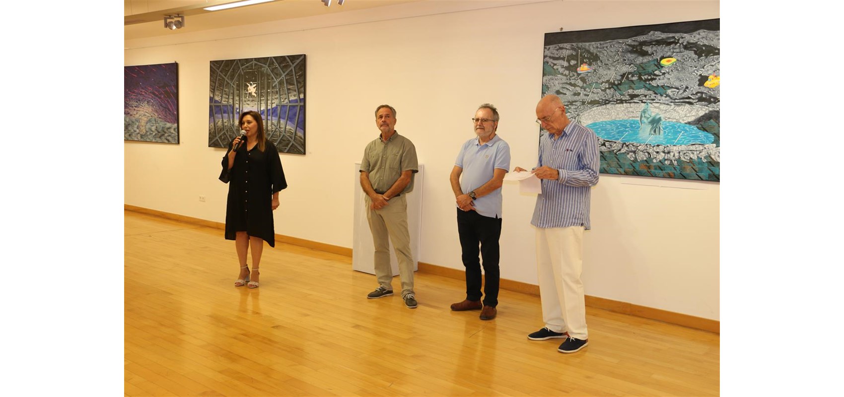 Formal closing of Zdravko Milić’ solo exhibition, his most comprehensive exhibition in Split in the last 20 years