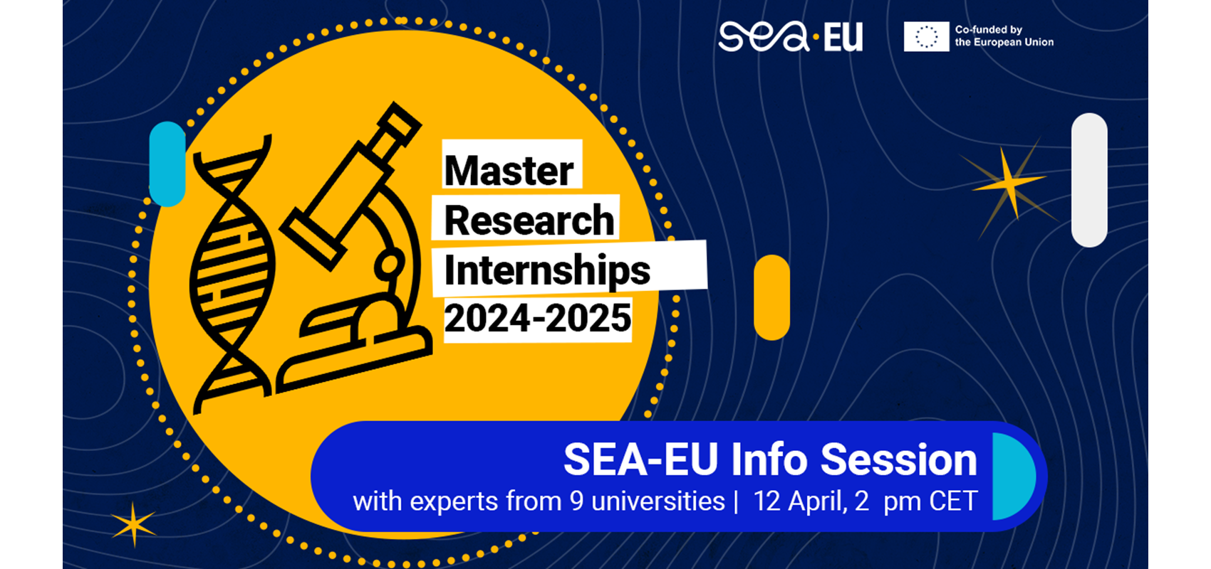 Professors, join the info session on SEA-EU Master Research Internships!