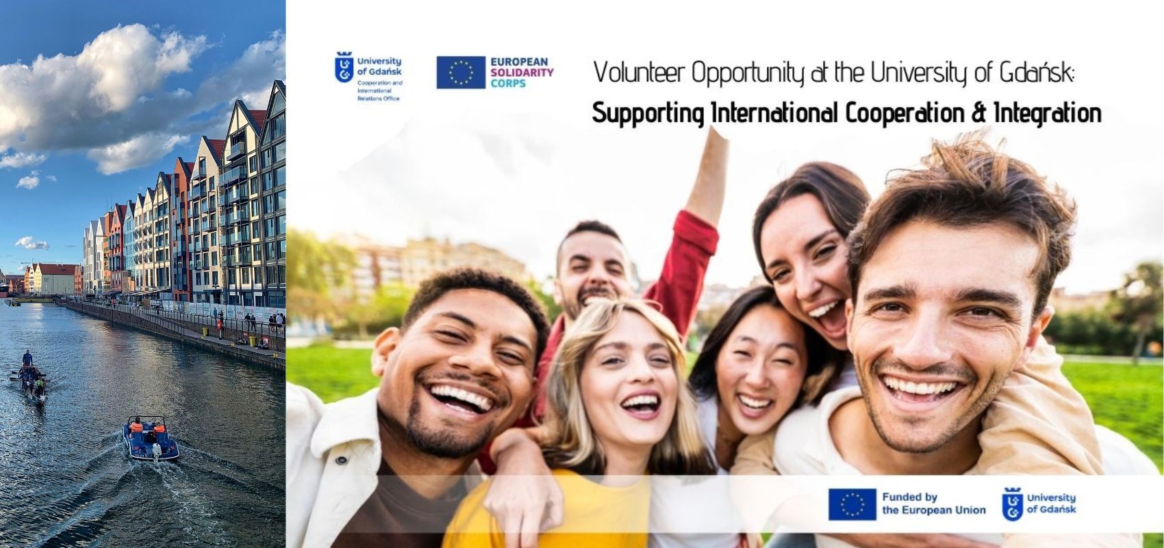 Pridružite nam se na European Solidarity Corps in Gdańsk! 