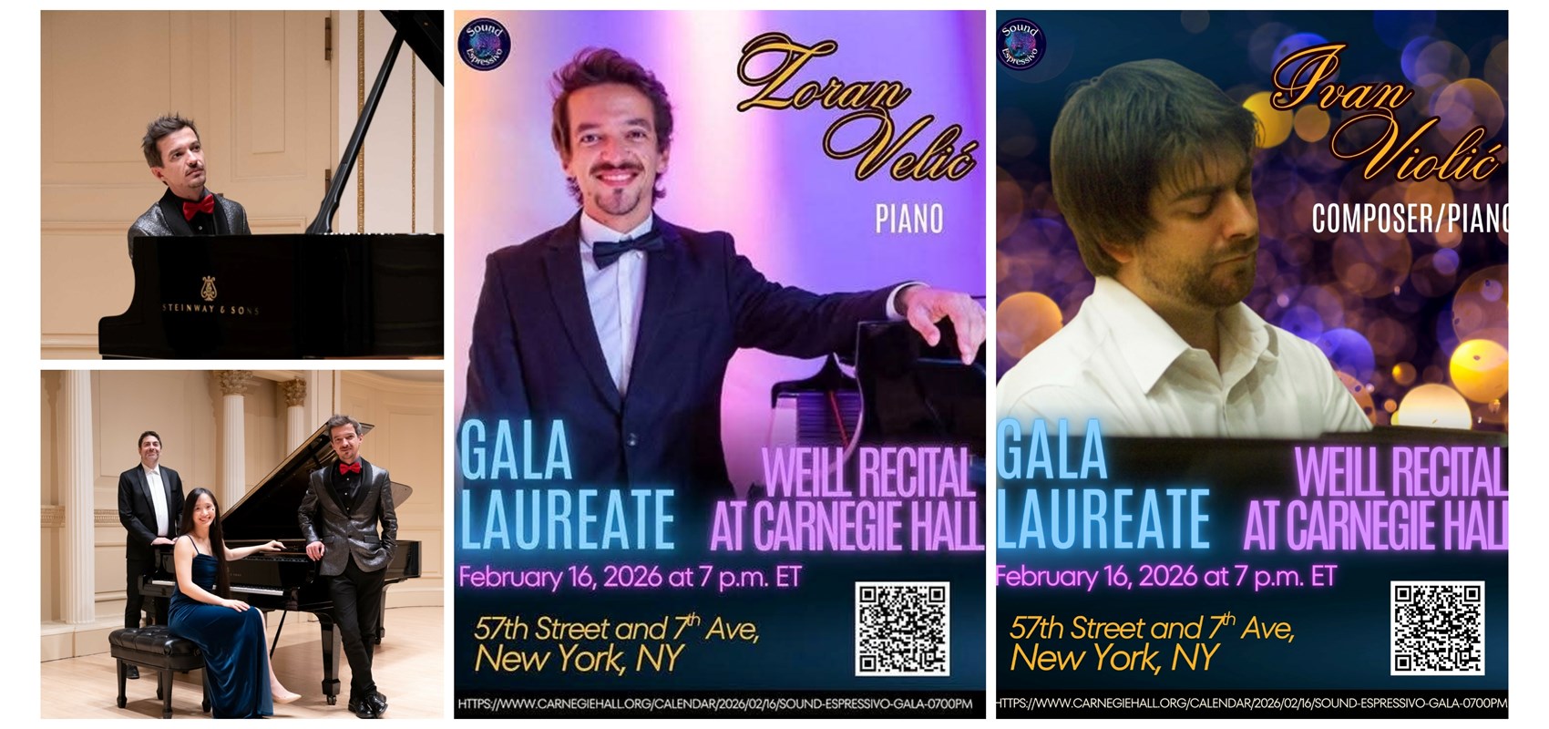Splitski pijanisti i docenti na UMAS-u nastupili u čuvenom Carnegie Hallu u New Yorku