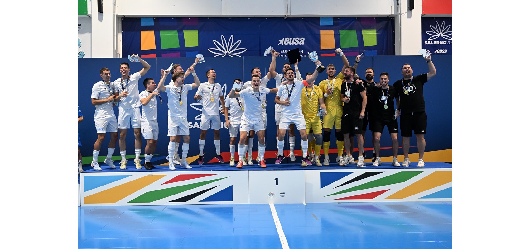 Zlatna generacija Sveučilišta u Splitu: futsal reprezentacija osvojila zlato u Salernu!