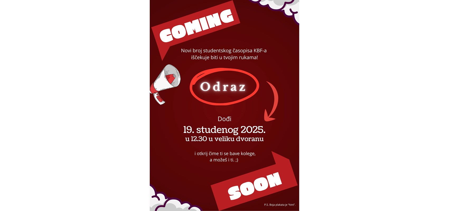 Save the date: Promocija studentskog časopisa 