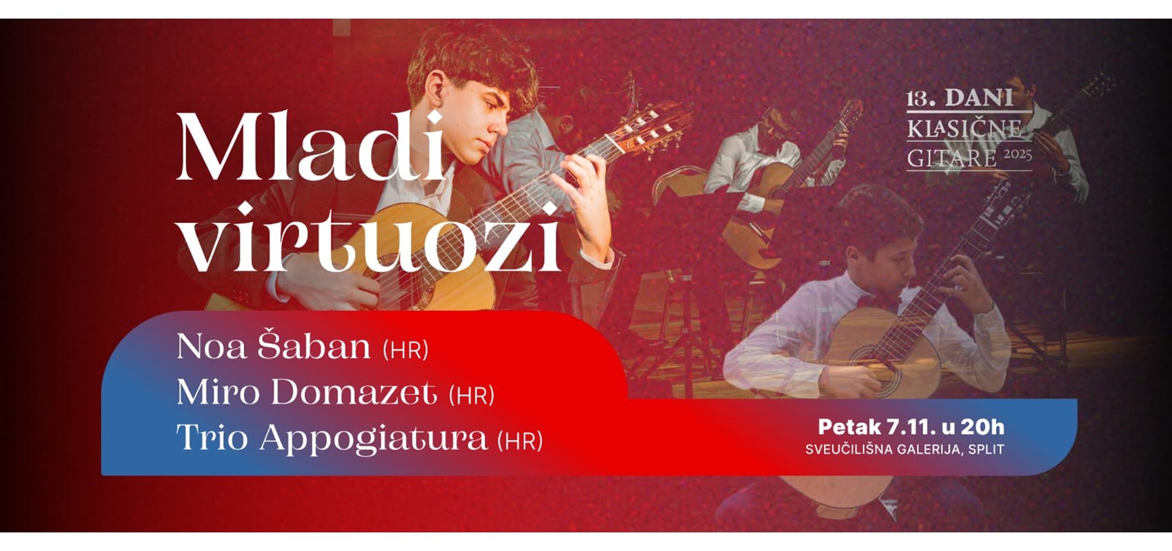 Koncert Mladi virtuozi: Noa Šaban, Noa Šaban, Miro Domazet i Trio Appogiatura