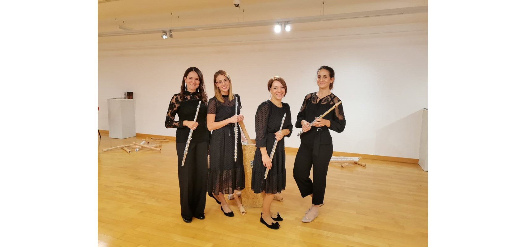 Koncert  kvarteta flauta Image u Sveučilišnoj galeriji