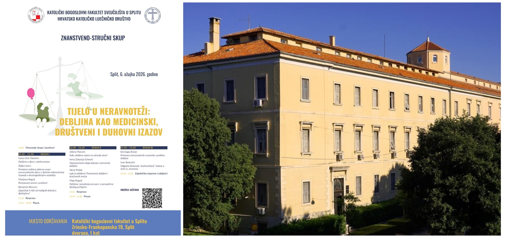 Skup na KBF-u: Liječnici govore o medicinskim, društvenim i duhovnim aspektima debljine