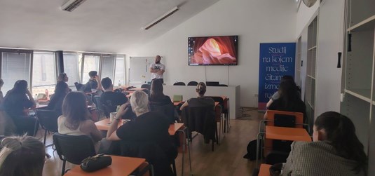 Gostovanje redatelja Luke Eterovića na predmetu Creative Writing II