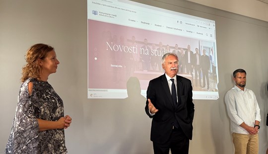 Rektor pozdravio brucoše studija Komunikacija i mediji