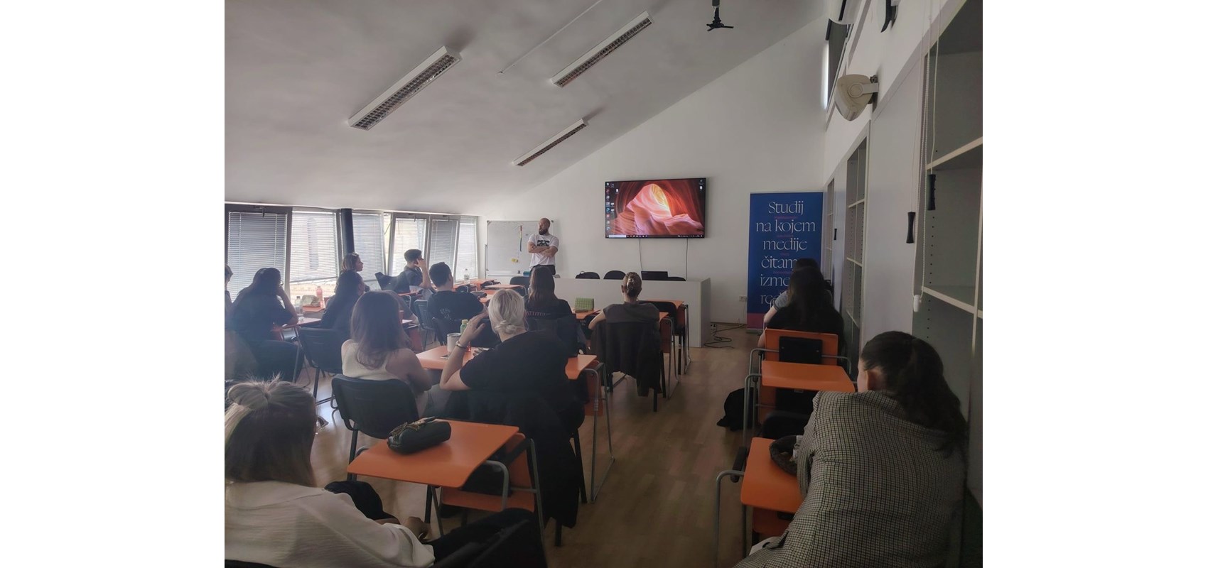 Gostovanje redatelja Luke Eterovića na predmetu Creative Writing II