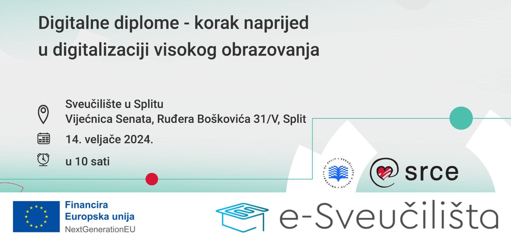 Digitalne diplome - korak naprijed u digitalizaciji visokog obrazovanja na Sveučilištu u Splitu