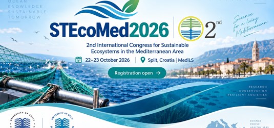 STEcoMed2026 – održivi mediteranski ekosustavi u fokusu međunarodnog kongresa u Splitu