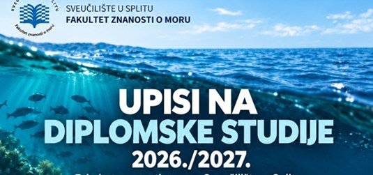 Upisi na diplomske studije u akademskoj godini 2026./2027.